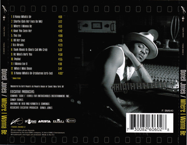 Buy Donell Jones : Where I Wanna Be (CD, Album) Online for a
