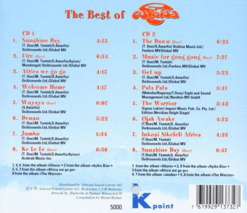 Buy Osibisa : The Best Of (2xCD, Comp) Online for a great price