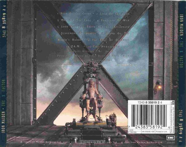 Buy Iron Maiden : The X Factor (CD, Album) Online for a great