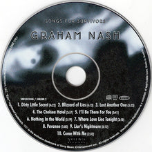 Load image into Gallery viewer, Graham Nash : Songs For Survivors (CD, Album)
