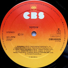 Load image into Gallery viewer, Toto : Toto IV (LP, Album)
