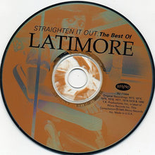 Load image into Gallery viewer, Latimore (2) : Straighten It Out: The Best Of Latimore (CD, Comp)
