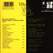 Load image into Gallery viewer, Ron Carter and Richard Galliano : Panamanhattan (CD, Album)
