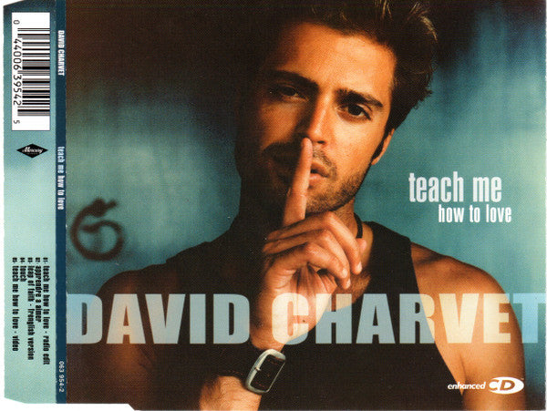 David Charvet : Teach Me How To Love (CD, Maxi, Enh)