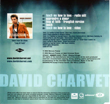 Load image into Gallery viewer, David Charvet : Teach Me How To Love (CD, Maxi, Enh)
