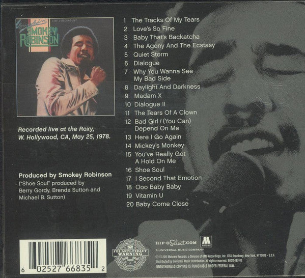 Buy Smokey Robinson : The Solo Albums: Volume 5: Smokin' (CD, Album, RE ...