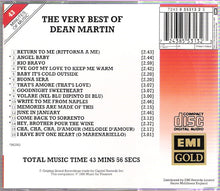 Load image into Gallery viewer, Dean Martin : The Very Best Of Dean Martin (CD, Comp)
