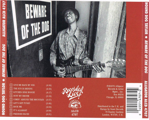 Buy Hound Dog Taylor & The House Rockers : Beware Of The Dog! (CD