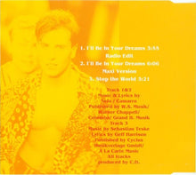 Load image into Gallery viewer, Two 4 You : I&#39;ll Be In Your Dreams (CD, Maxi)
