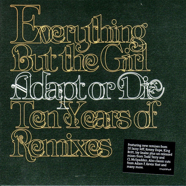 Everything But The Girl : Adapt Or Die - Ten Years Of Remixes (CD, Comp, Dig)