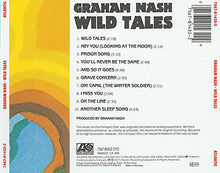 Load image into Gallery viewer, Graham Nash : Wild Tales (CD, Album, RE)
