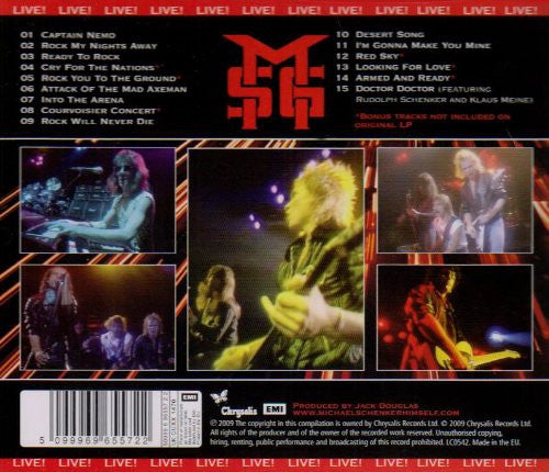 洋楽 MARCHING OUT / ROCK WILL NEVER DIE Rock Will Never Die: Live! (2009 Remaster) - Album by