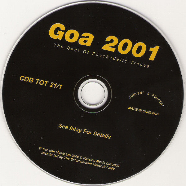 Buy Various : Goa 2001 - The Best Of Psychedelic Trance (4xCD