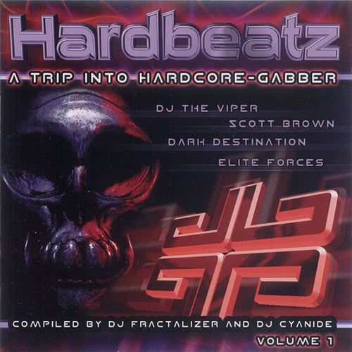 DJ Fractalizer* And DJ Cyanide : Hardbeatz Volume 1 (2xCD, Comp)