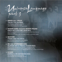 Load image into Gallery viewer, Fred Numf : Universal Language Part 3 (CD, Comp, Mixed)
