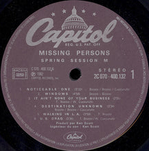 Load image into Gallery viewer, Missing Persons : Spring Session M (LP, Album)
