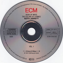 Load image into Gallery viewer, Keith Jarrett : Book Of Ways (2xCD, Album)
