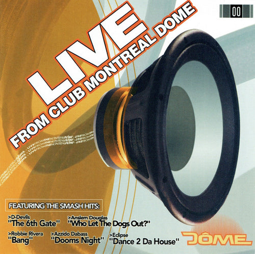 Various : Live From Club Montreal Dome (CD, Mixed)