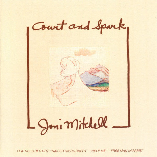 Joni Mitchell : Court And Spark (CD, Album, RP)