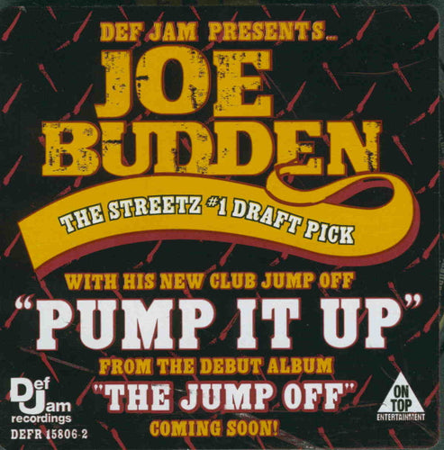 Joe Budden : Pump It Up (CD, Single, Promo)
