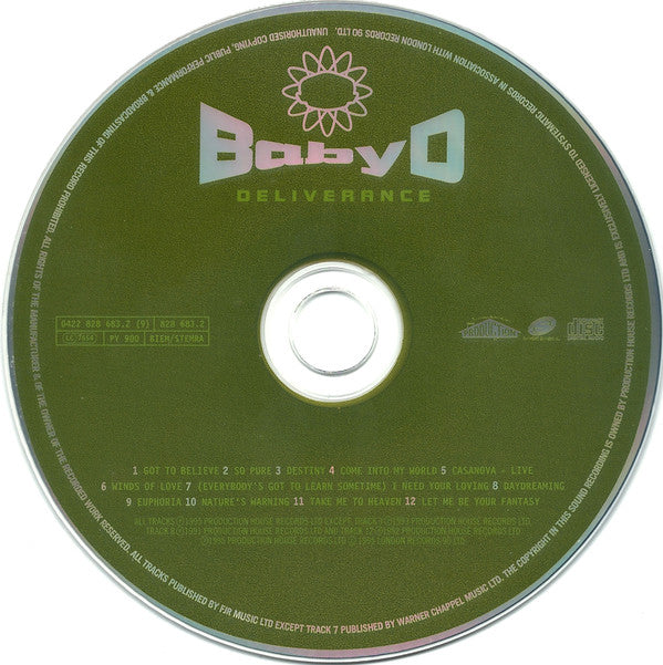 Buy Baby D : Deliverance (CD, Album) Online for a great price