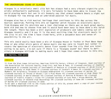 Load image into Gallery viewer, Optimo (2), JD Twitch : The Underground Sound Of Glasgow (CD, Comp, Mixed)
