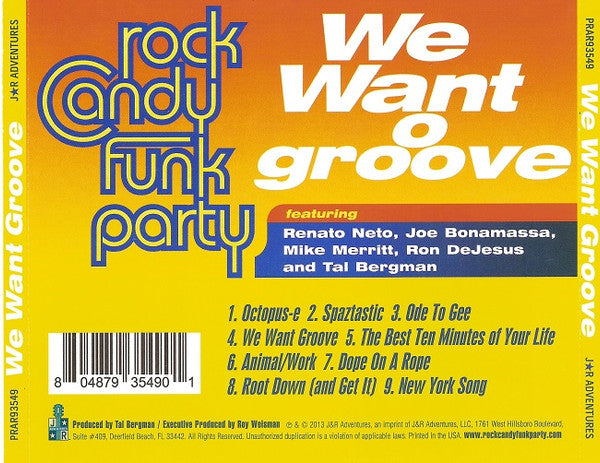 Buy Rock Candy Funk Party feat. Renato Neto, Joe Bonamassa, Mike ...