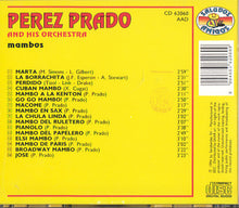 Load image into Gallery viewer, Perez Prado And His Orchestra : Mambos (CD, Comp)
