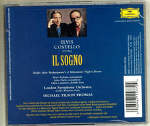 Load image into Gallery viewer, Elvis Costello / London Symphony Orchestra* / Michael Tilson Thomas : Il Sogno (CD, Album)
