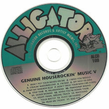 Load image into Gallery viewer, Various : Genuine Houserockin&#39; Music V (CD, Comp)
