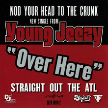 Load image into Gallery viewer, Young Jeezy Feat. Bun B : Over Here (CD, Single, Promo)
