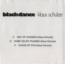 Load image into Gallery viewer, Klaus Schulze : Blackdance (CD, Album, RP)
