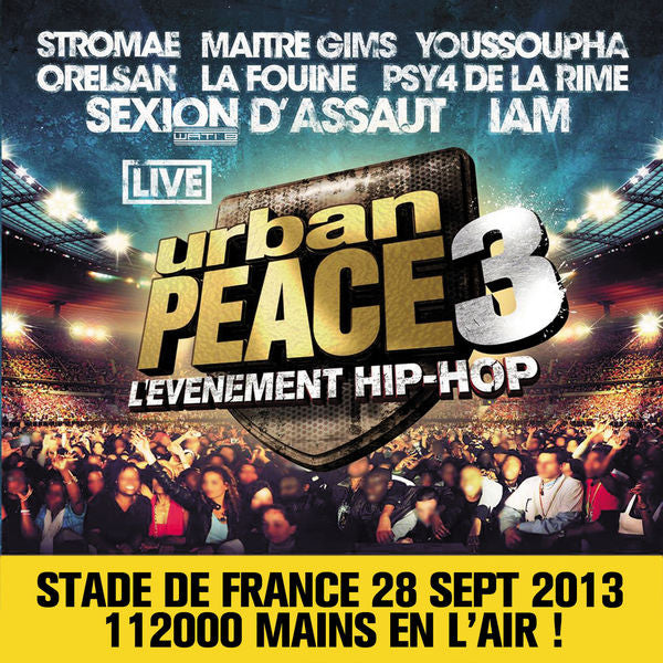 Various : Urban Peace 3 (CD, Comp + DVD-V, Comp)