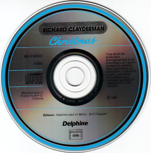 Richard Clayderman : Christmas (CD, Comp, RE)