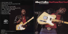 Load image into Gallery viewer, Albert Collins And The Ice Breakers* : Don&#39;t Lose Your Cool (CD, Album, RE)
