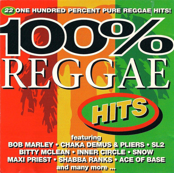 Various : 100% Reggae (CD, Comp)