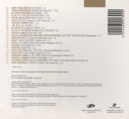 DJ Naughty : One Naughty Night In Berlin (CD, Comp, Mixed, Sli)