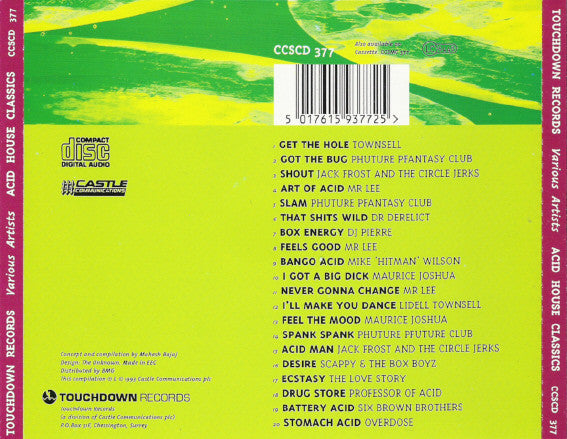 Buy Various : Acid House Classics (CD, Comp) Online for a great