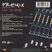 Load image into Gallery viewer, Premix : Oui Ou Non (CD, Single)

