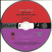 Load image into Gallery viewer, Mose Allison : Mose Alive! / Wild Man On The Loose  (CD, Comp)

