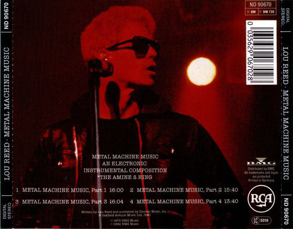 Buy Lou Reed : Metal Machine Music (CD, Album, RE) Online for a