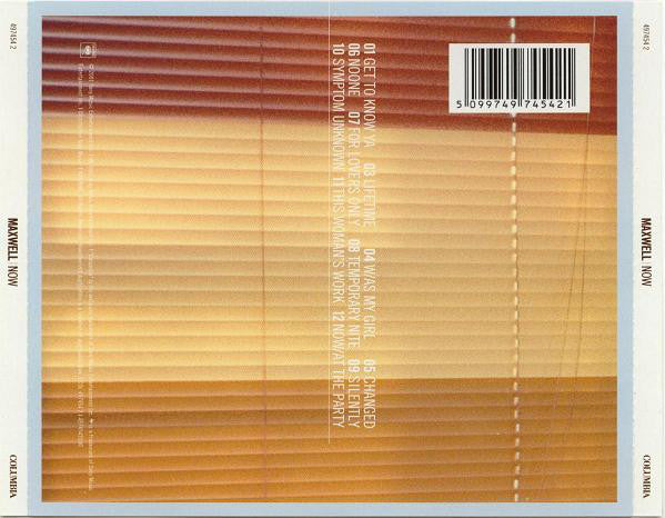 Buy Maxwell : Now (CD, Album) Online for a great price – Disc