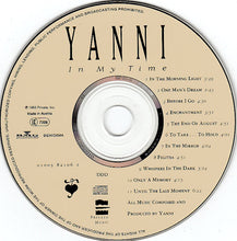 Load image into Gallery viewer, Yanni (2) : In My Time (CD)
