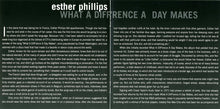 Load image into Gallery viewer, Esther Phillips W/ Beck* : What A Diff&#39;rence A Day Makes (CD, Album, RE, RM)
