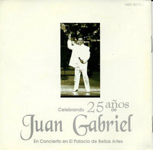 Load image into Gallery viewer, Juan Gabriel : Celebrando 25 Años De Juan Gabriel (En Concierto En El Palacio De Bellas Artes) (2xCD, Album)
