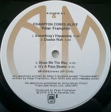 Load image into Gallery viewer, Peter Frampton : Frampton Comes Alive (2xLP, Album, Club, RE)
