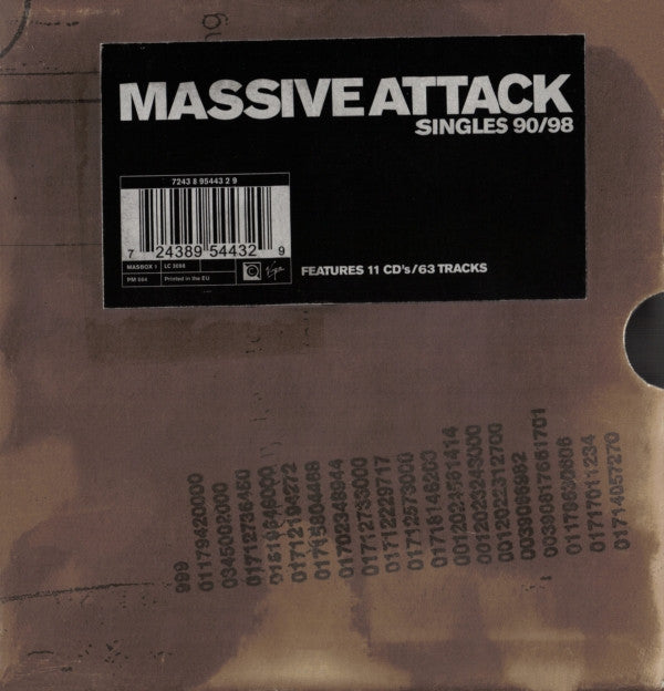 【限定盤】Massive Attack「Singles 90/98」CD11枚組 Buy Massive Attack : Singles 90/98 (Box, Comp, Ltd + 11xCD) Online
