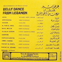Load image into Gallery viewer, Omar Khorshid &amp; His Magic Guitar* : منوعات من الرقص الشرقي = Belly Dance From Lebanon (CD, Album, RE)
