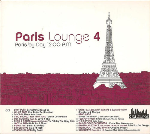 Various : Paris Lounge 4 (2xCD, Comp)