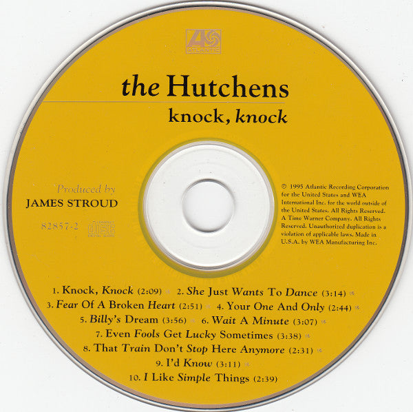 Buy The Hutchens : Knock, Knock (CD, Album) Online for a great